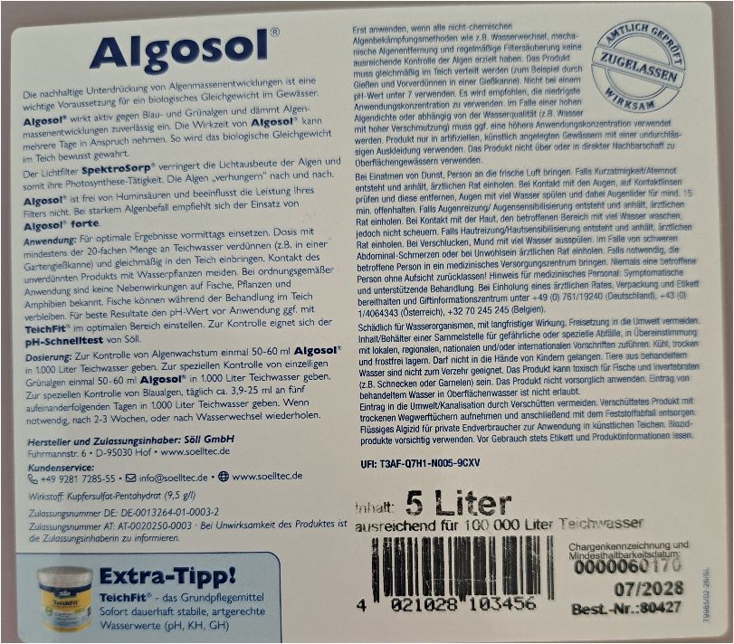 Söll Algosol® 5 l