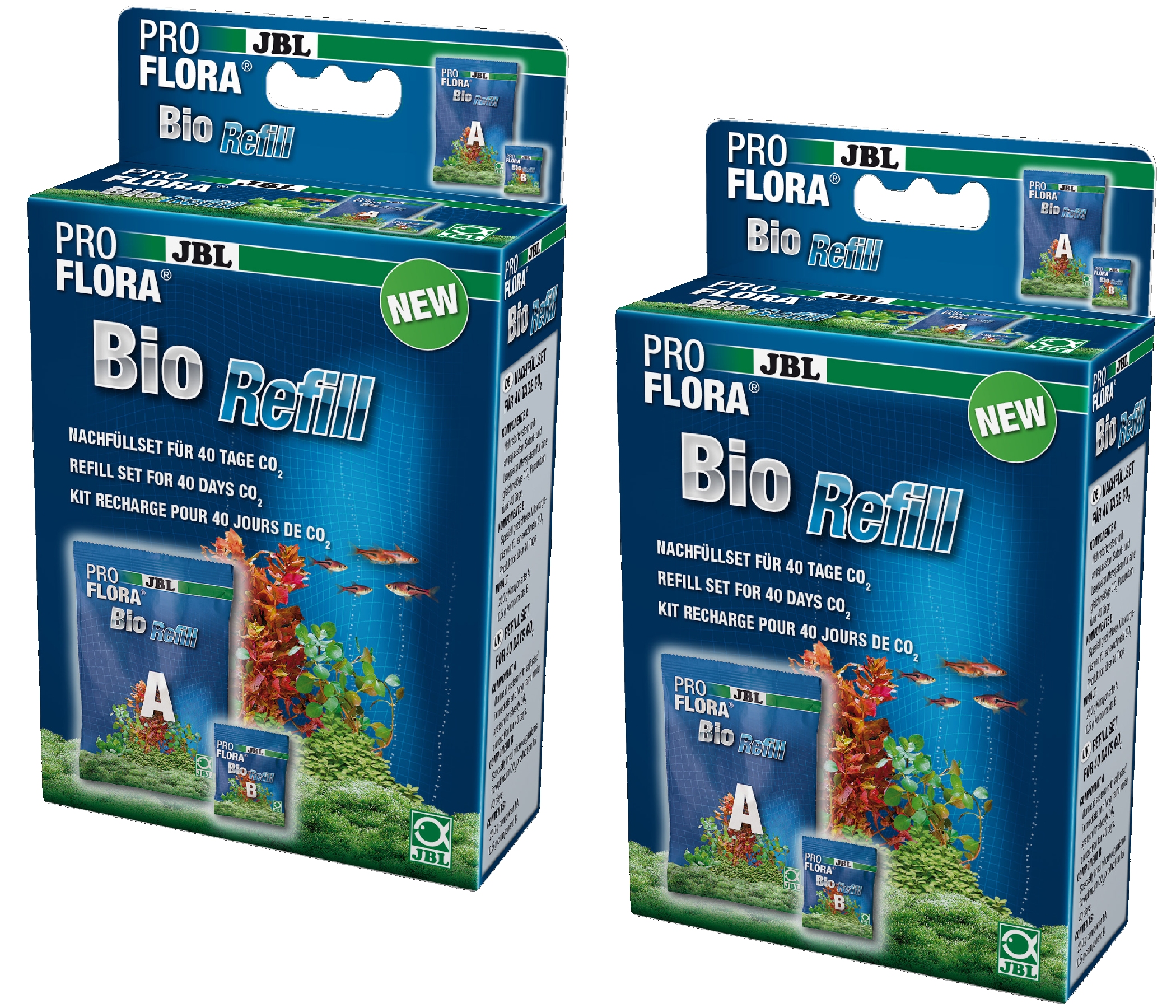 JBL CO 2 ProFlora BioRefill 2 Mehrweg-Doppelpack MHD