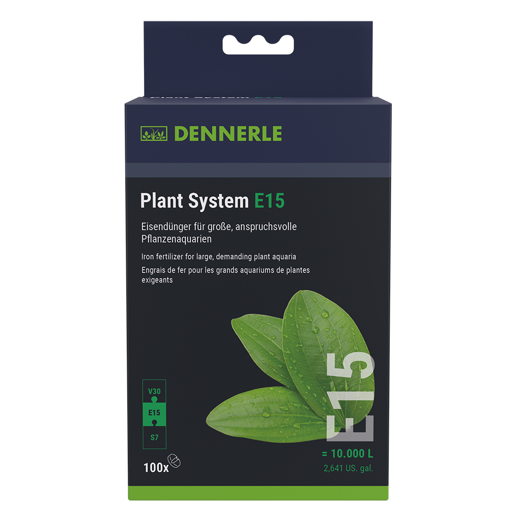 Dennerle-Plant-System-E15-100-Tabletten Dennerle E15 FerActiv 100 Eisendünger Tabletten