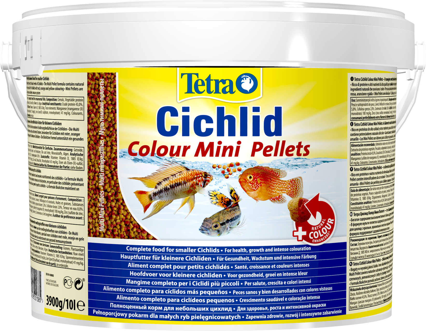 Tetra Cichlid Colour Minipellets 10 l1