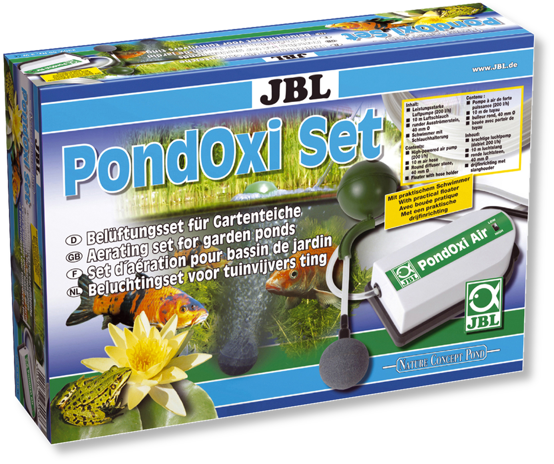 JBL PondOxi Set   Gartenteichbelüftung