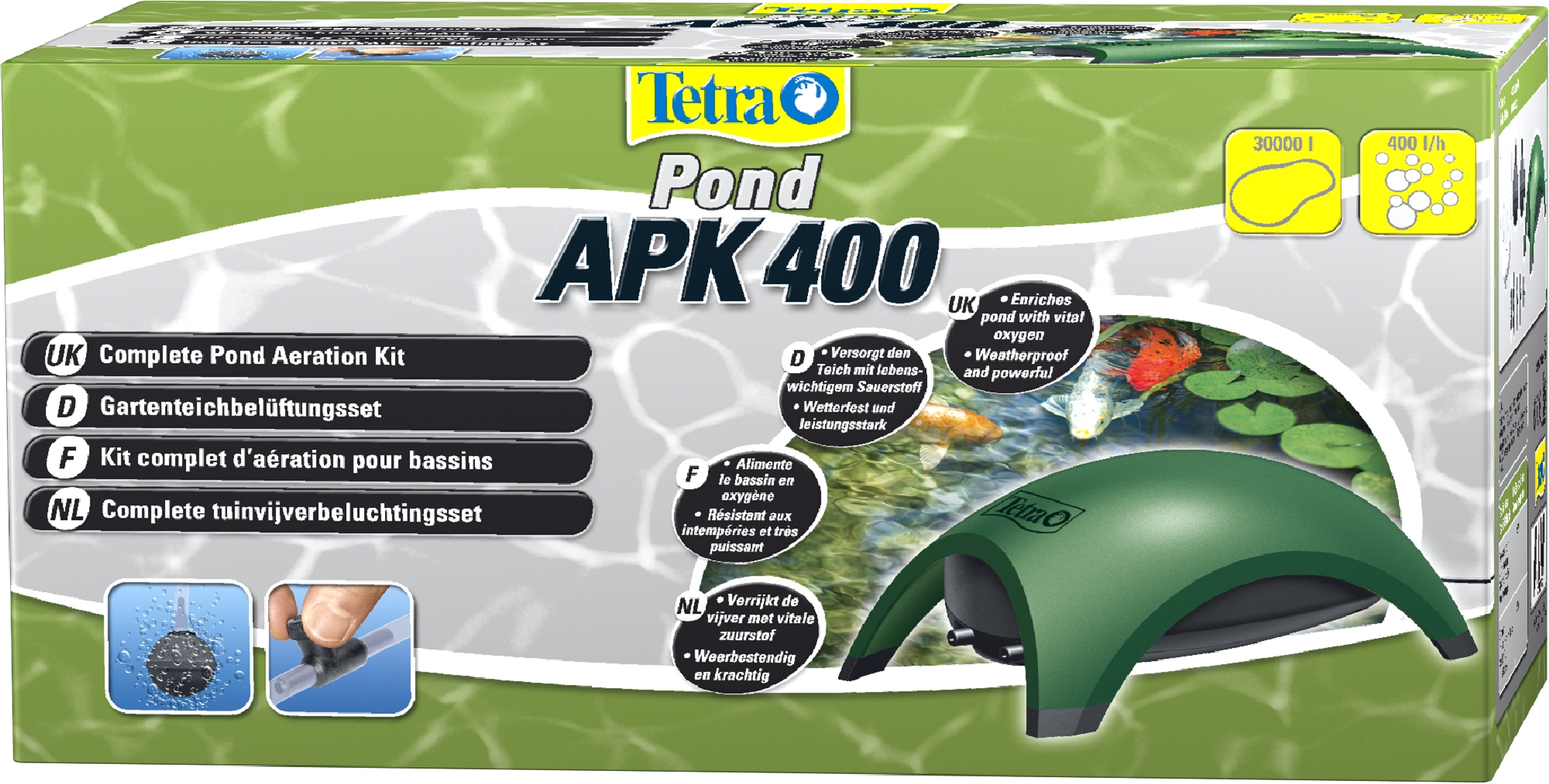 TetraPond-ApK-400-Air-Pump-Kit Tetra Pond APK 400 Gartenteichbelüftungsset