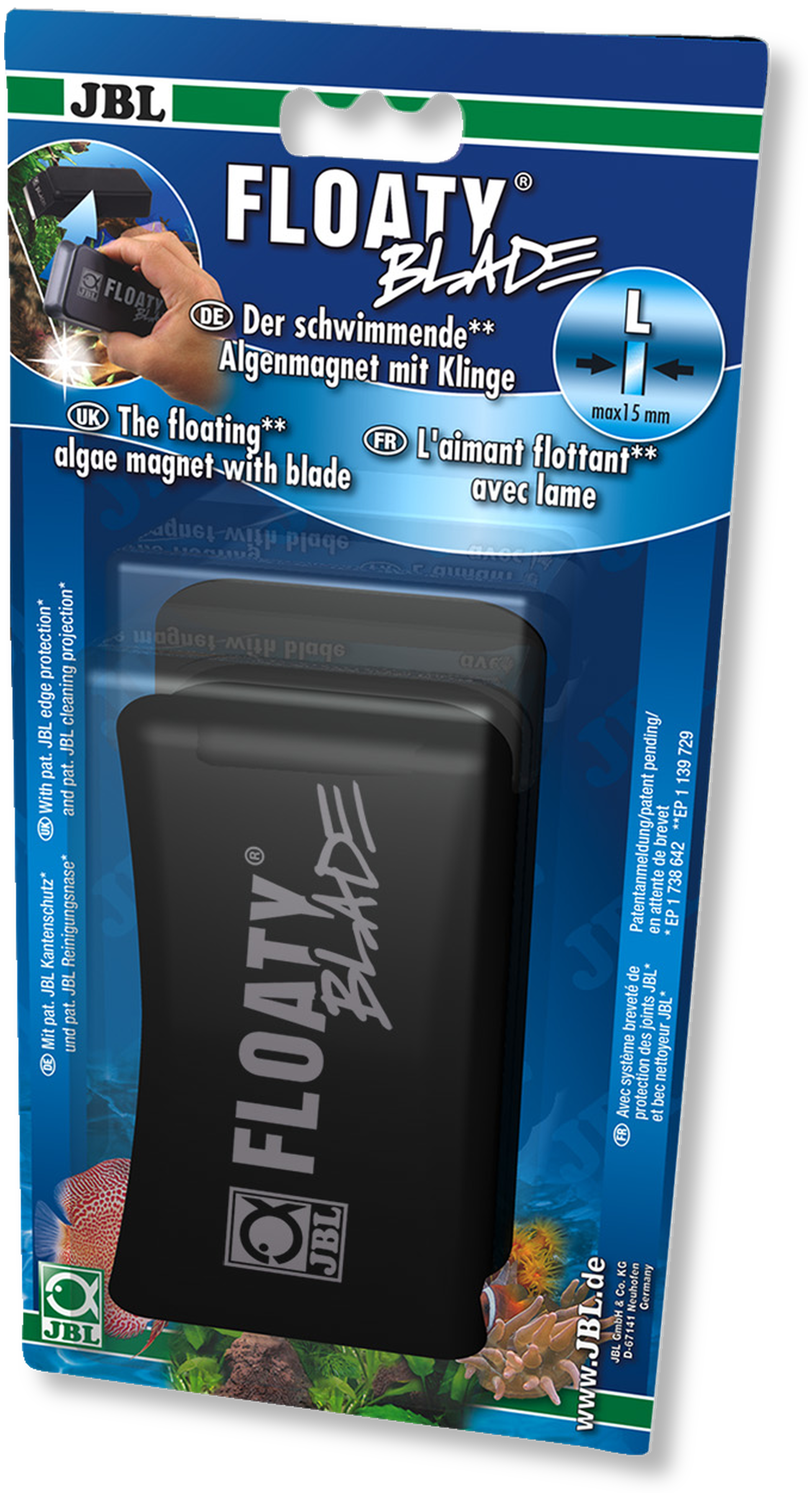 JBL-Floaty-Blade-L2Em1q8CBCHJG0 JBL Floaty L Blade Reinigungsmagnet