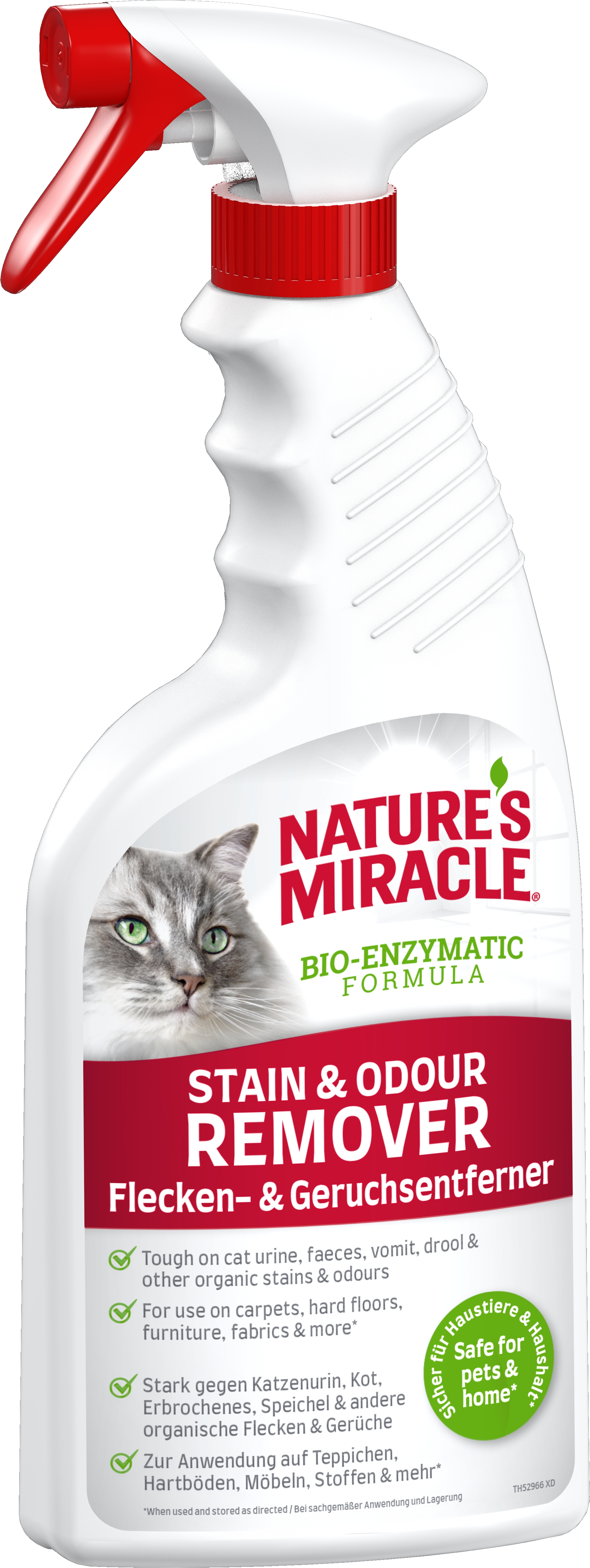 Nature's Miracle Katze Flecken- und Geruchsentferner 473ml