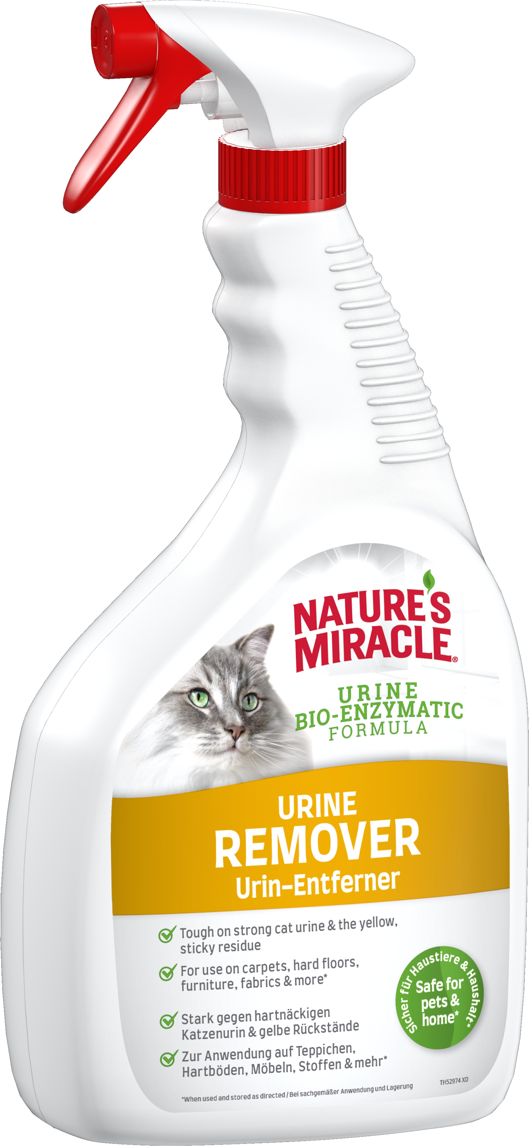 NM_Cat_Urin-Flecken-Entferner_946_ml4048422153771 Nature's Miracle Katze Urin-Fleckenentferner 946ml