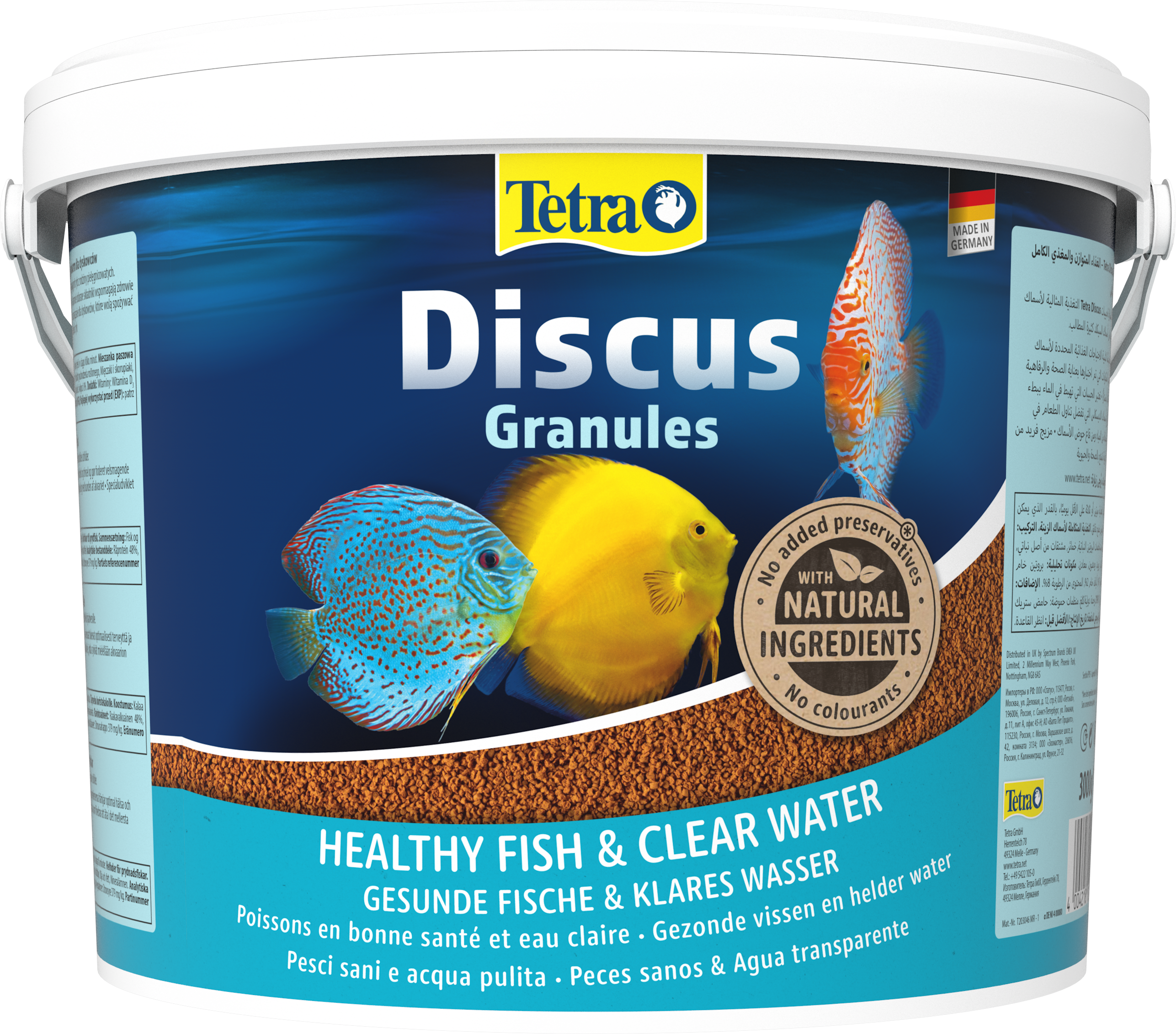 Tetra Diskus Hauptfutter 10 L