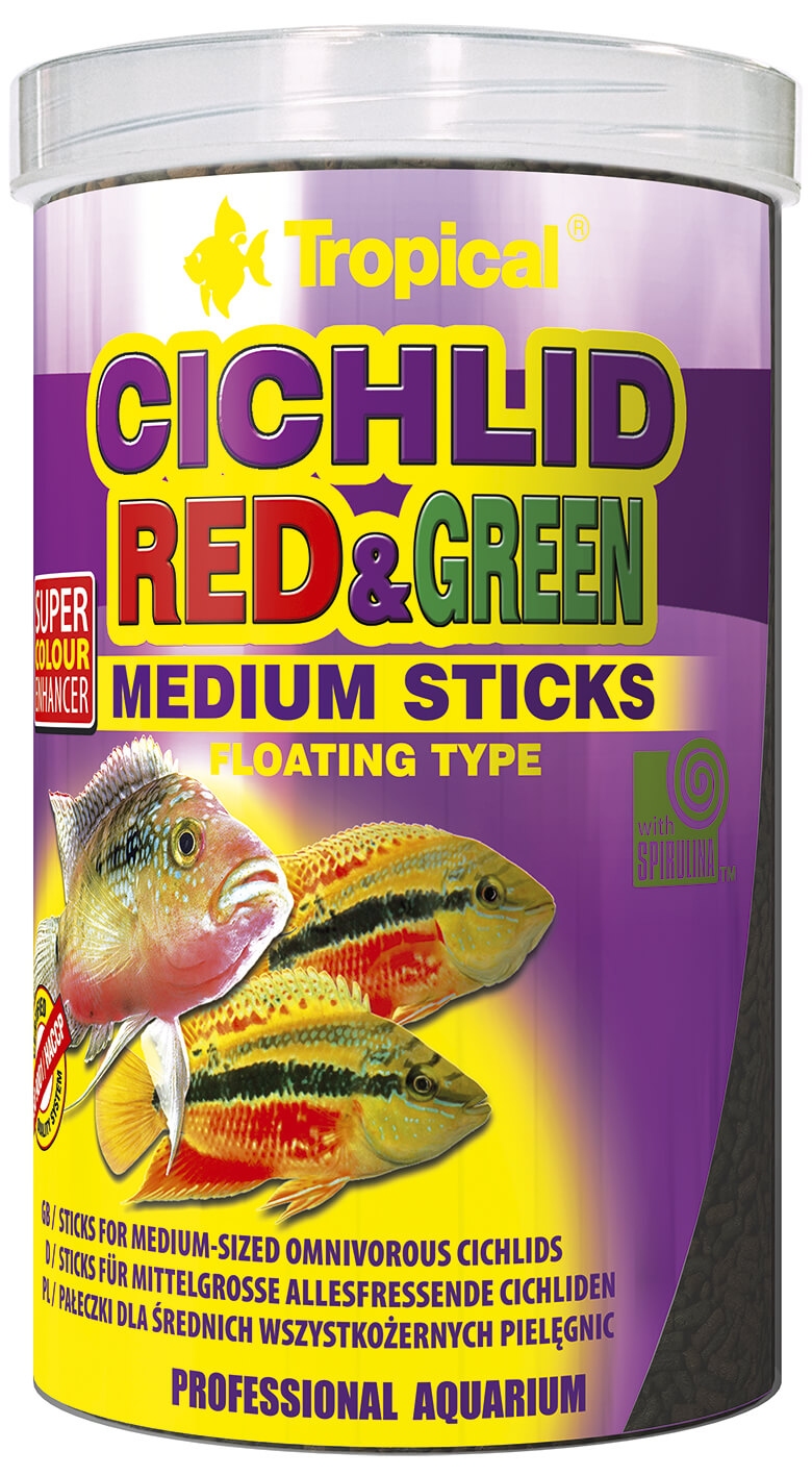 TROPICAL Red&Green Medium Sticks 1000ml 