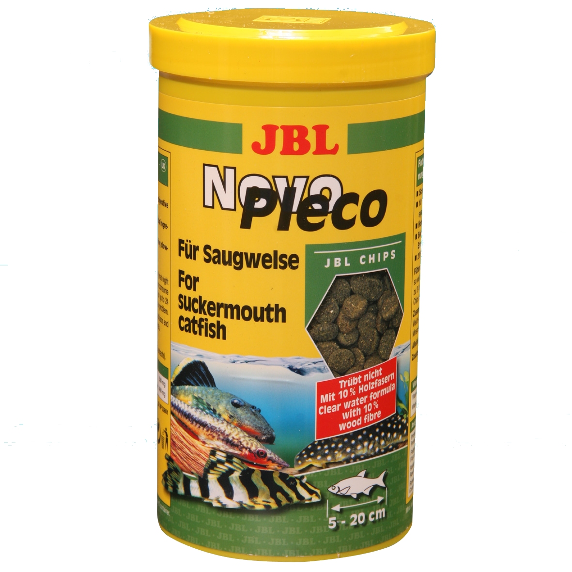 JBL Novo Pleco Chips 1000 ml Dose