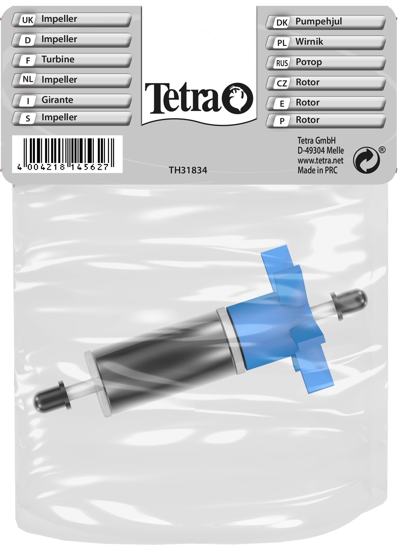 Tetratec EX 800 Plus Impeller
