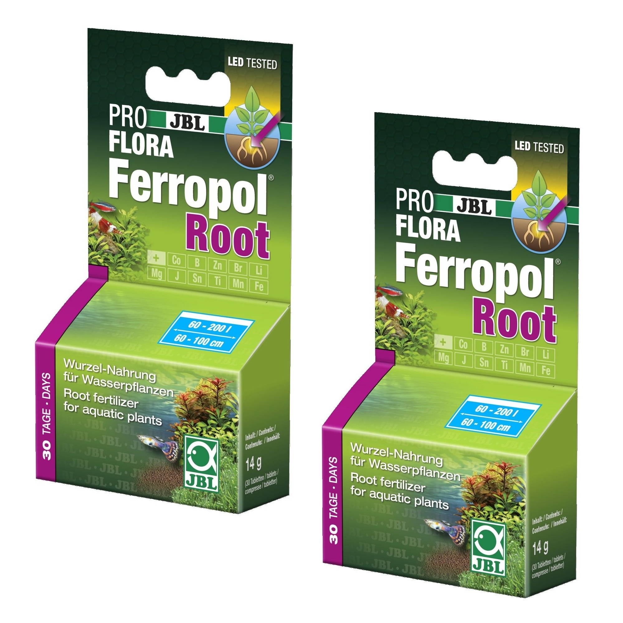 JBL Ferropol Root  Doppelpack 2x30 Tabs