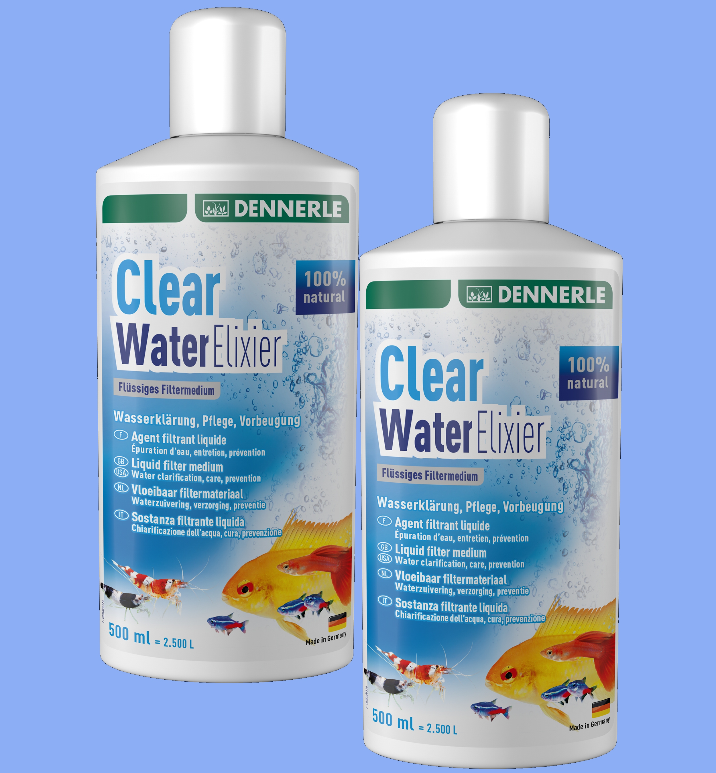 Dennerle Clear Water Elixer 2X 500ml Doppelpack