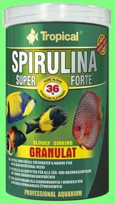 Tropical Spirulina 36% GRANULAT 600g / 1 L