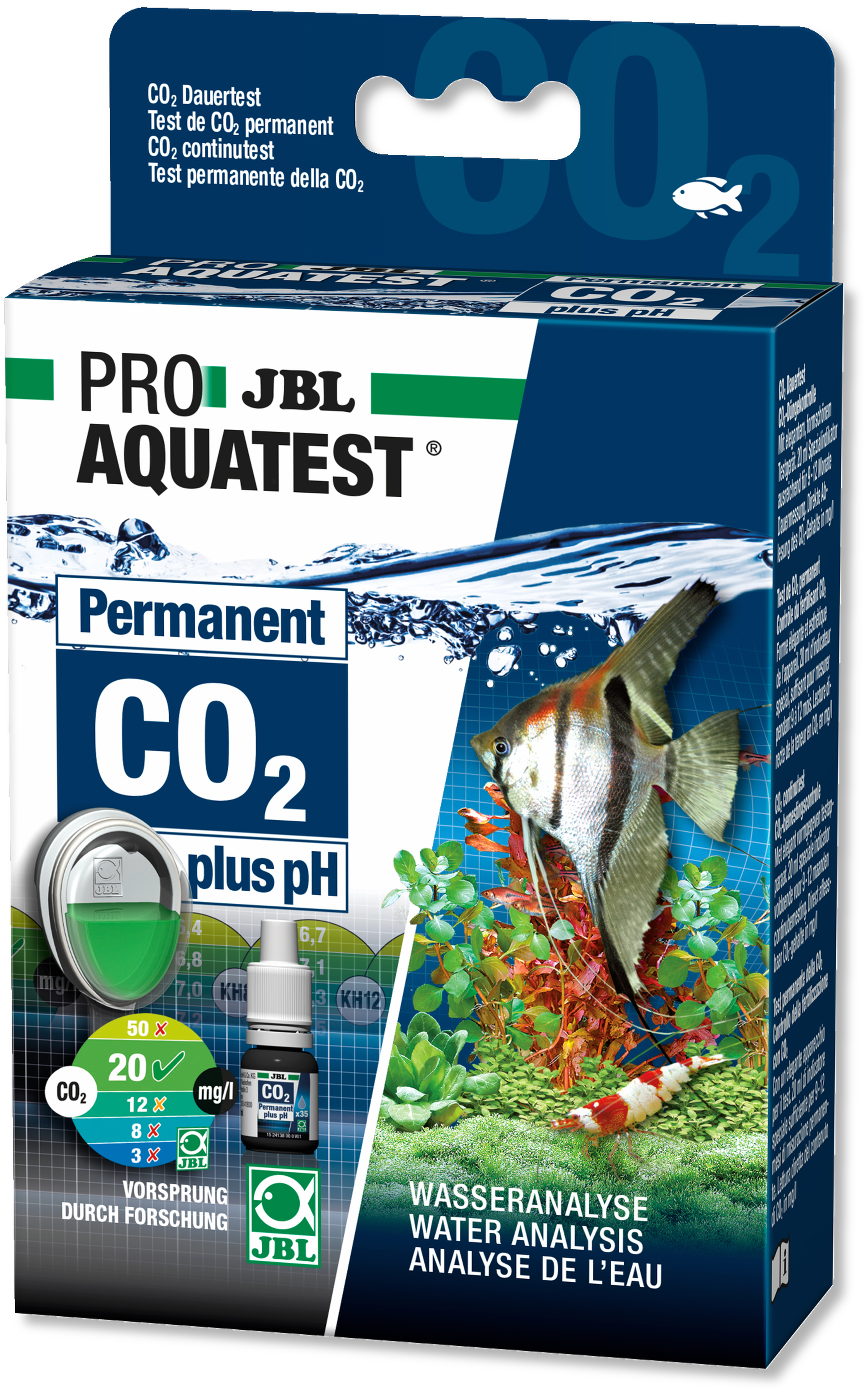 JBL Test PROAQUA CO2-pH Permanent