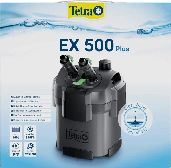 Tetra EX  500 Plus FilterAußenfilter Komplettset