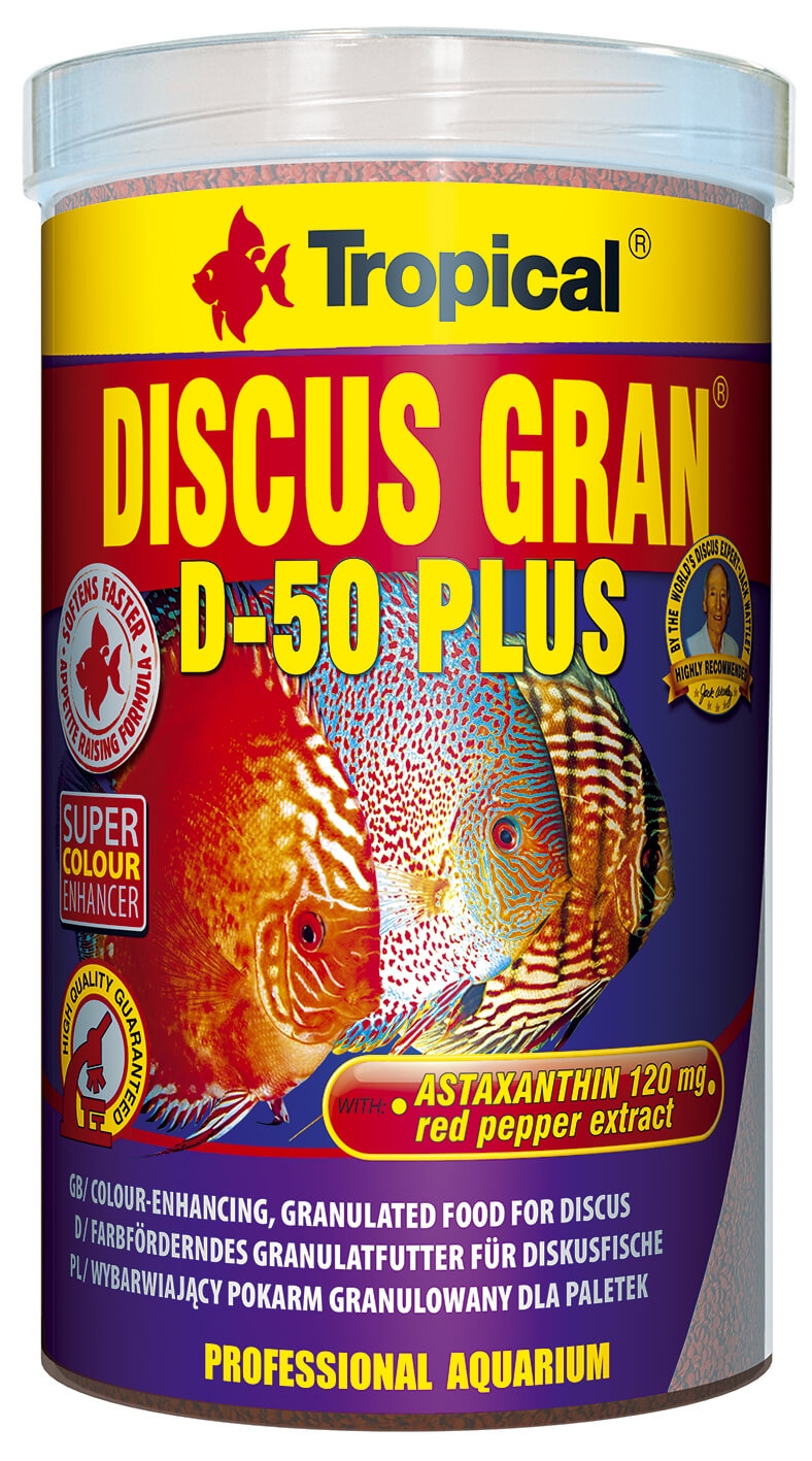 Tropical Discus GRAN D-50 PLUS 1 oder 2 Liter MHD