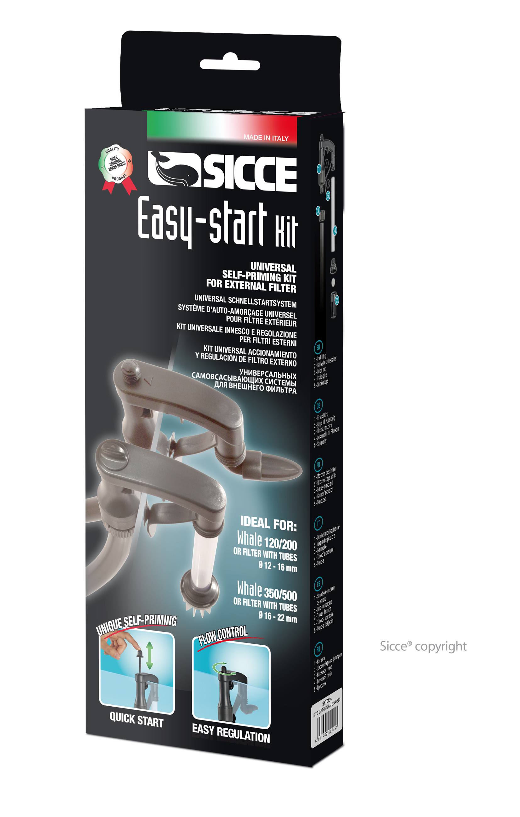 SICCE Easy Start Kit 12 - 16 mm