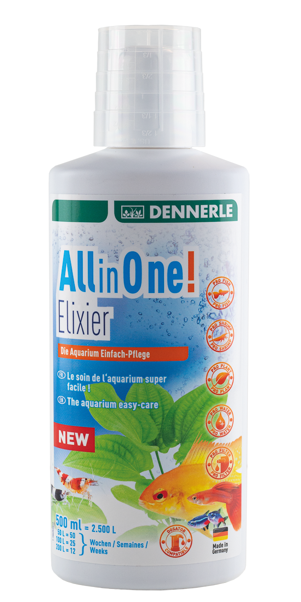 Dennerle All in One! Elixier 500ml MHD 10/2022