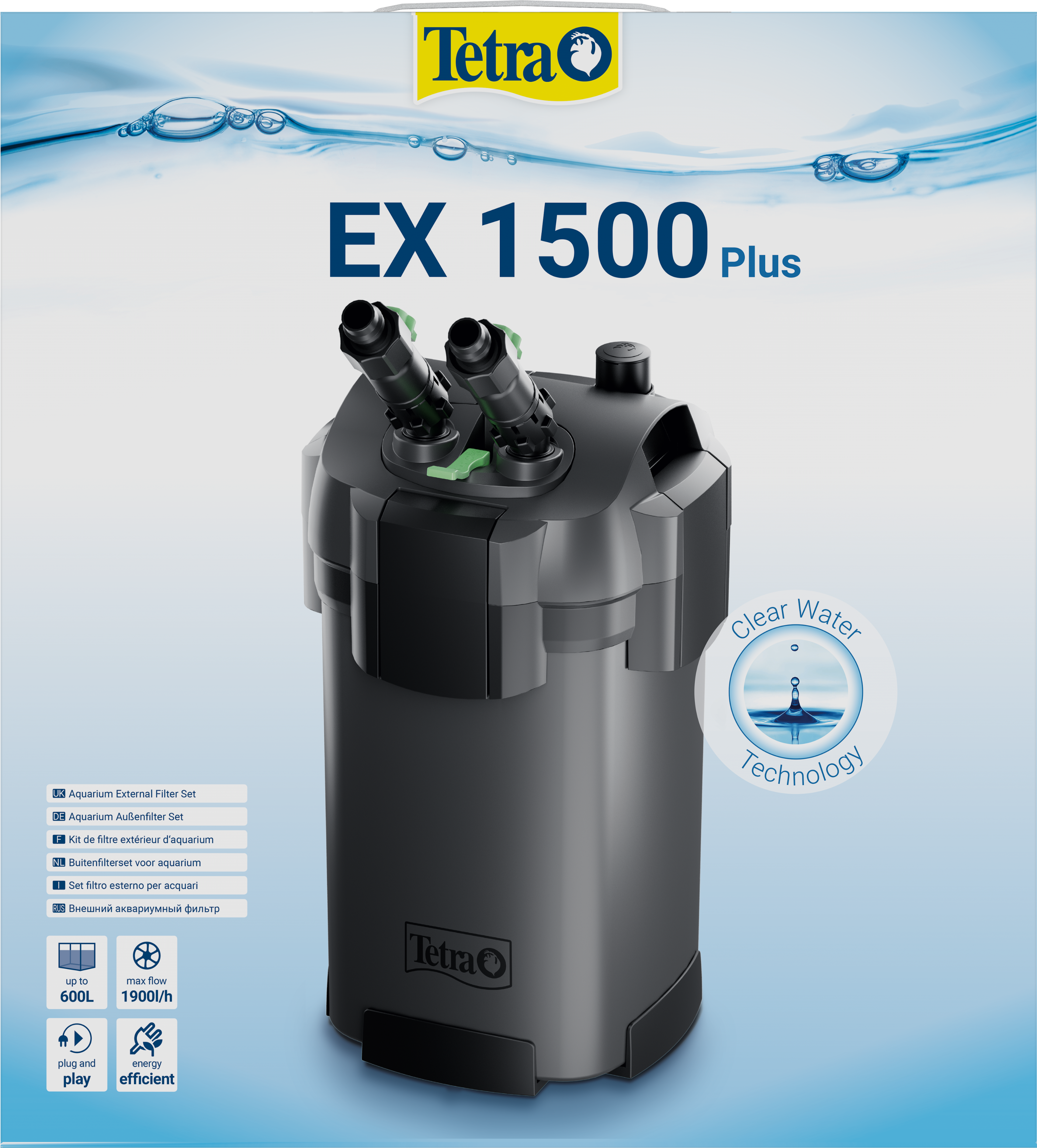Tetra EX 1500 Plus Außenfilterset 