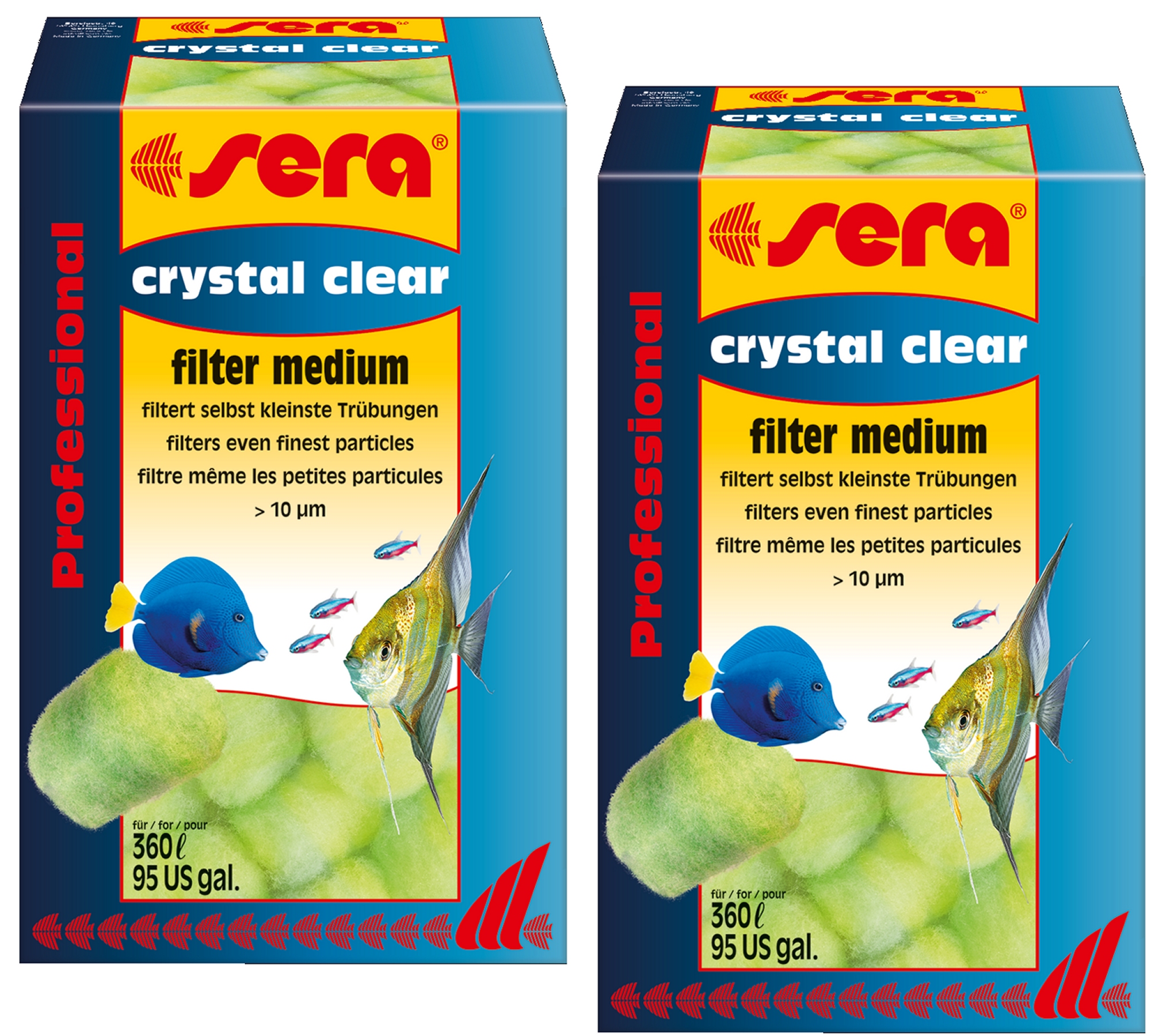 sera crystal clear Professional Doppelpack 2 X 12 St.