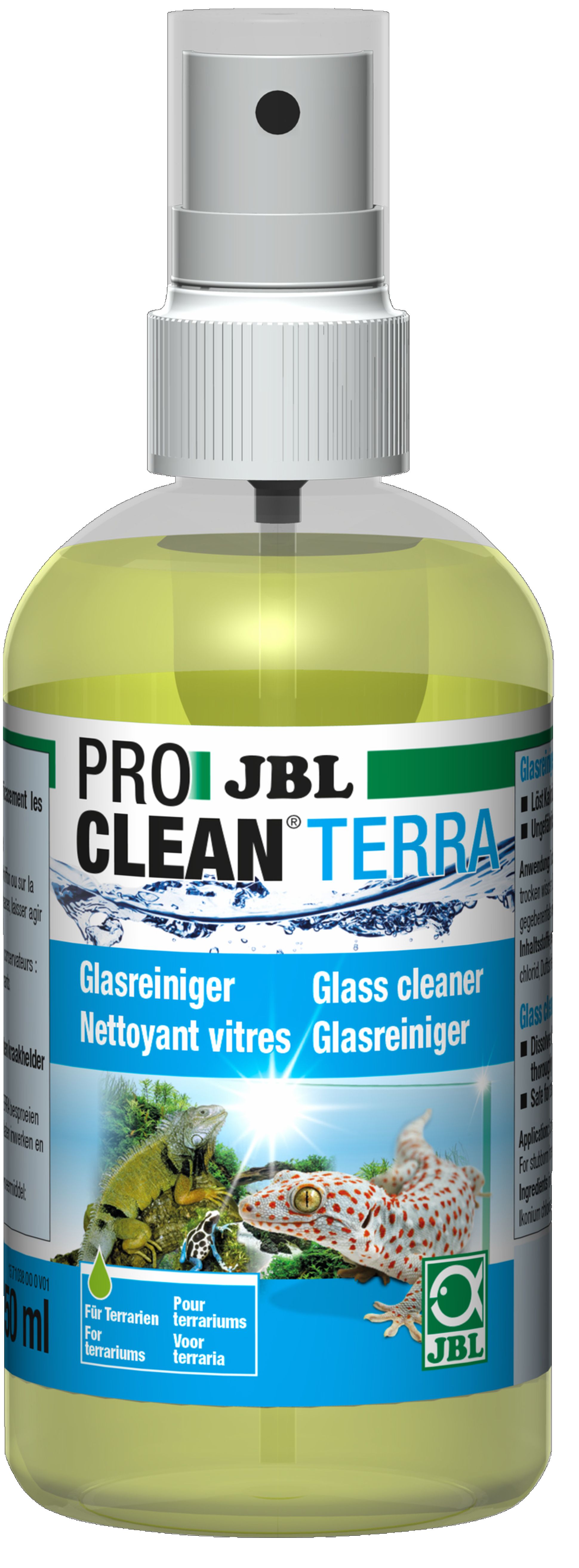 JBL PROCLEAN TERRA 250ml Glasreiniger für Terrarienscheiben