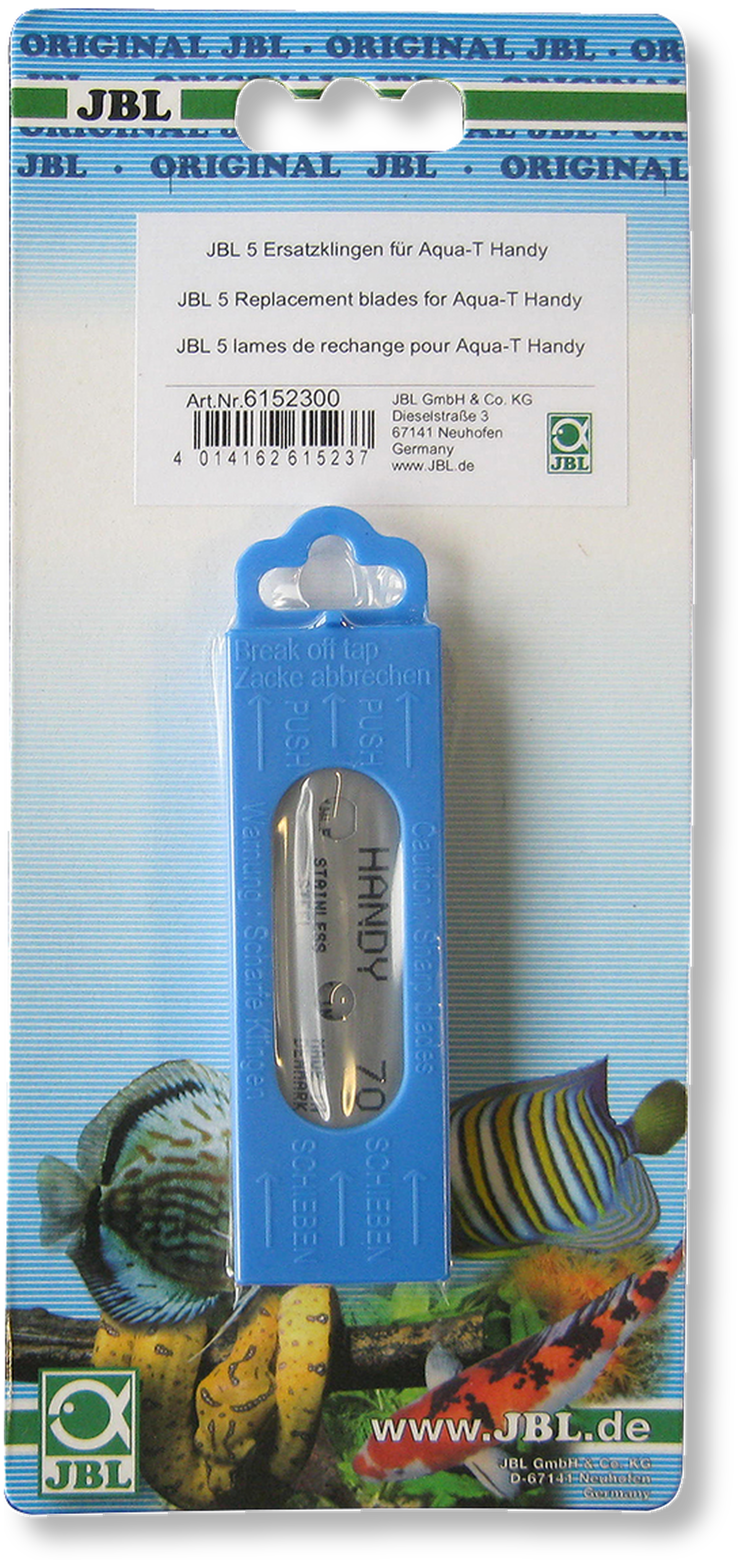 JBL-Aqua-T-Handy-Ersatzklingen JBL Ersatzklingen für Aqua-T Handy