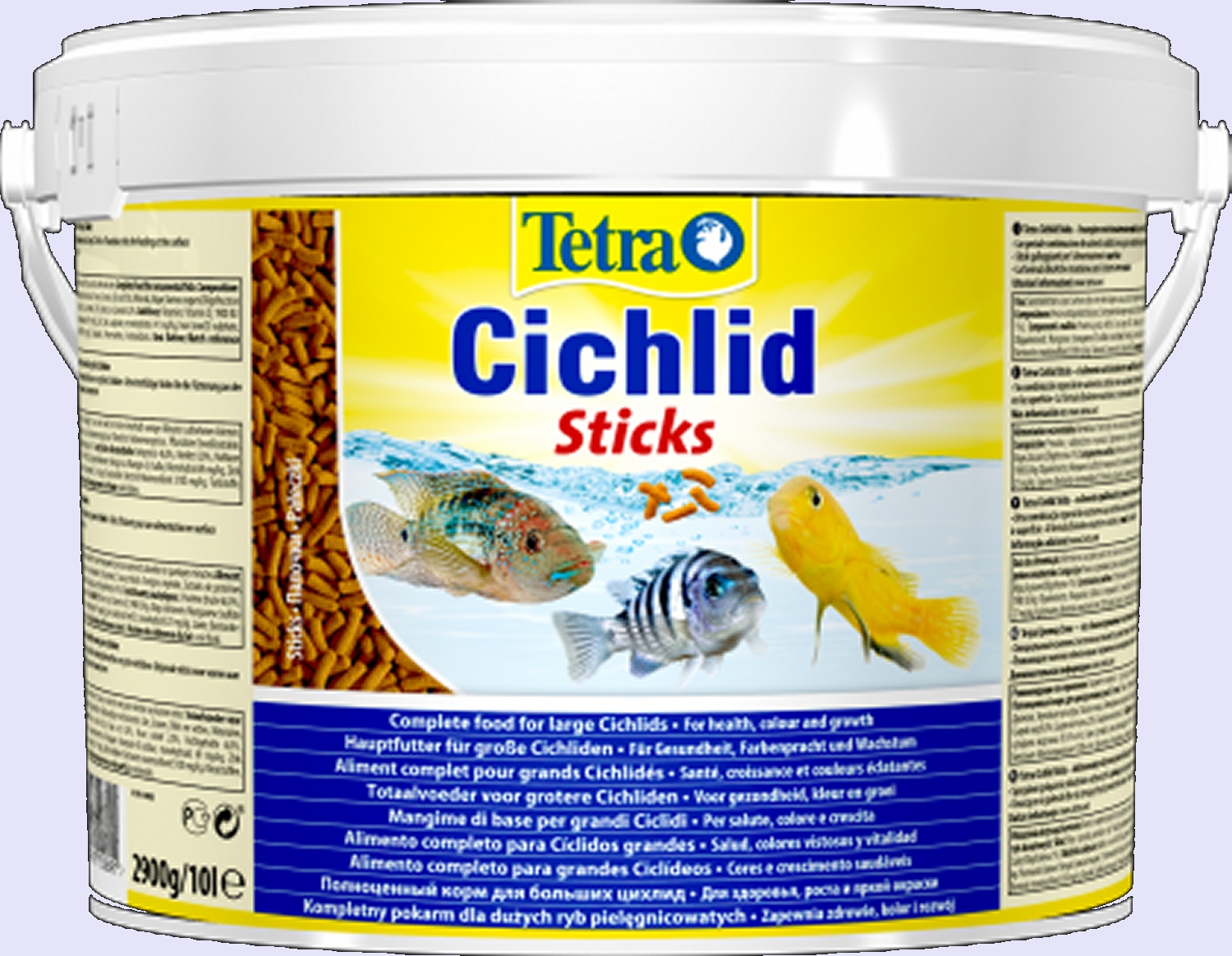 Tetra Cichlid  Sticks 10 L MHD 05/2025